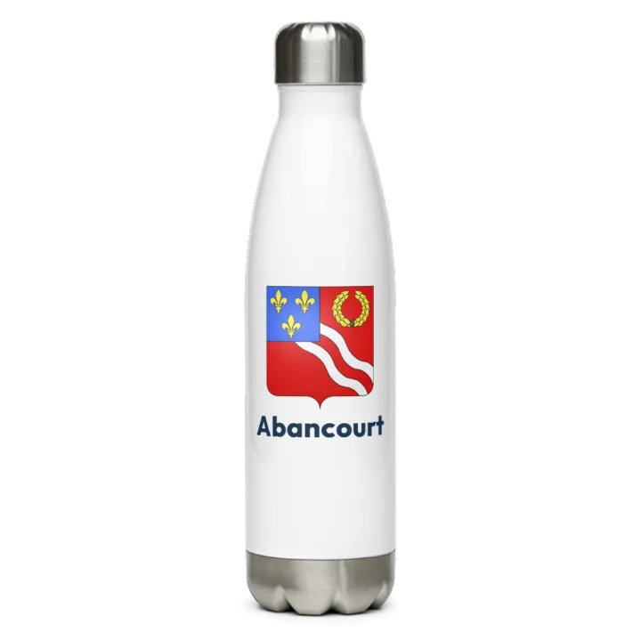 Gourde inox blason de Abancourt