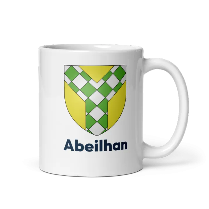 Mug blason de Abeilhan