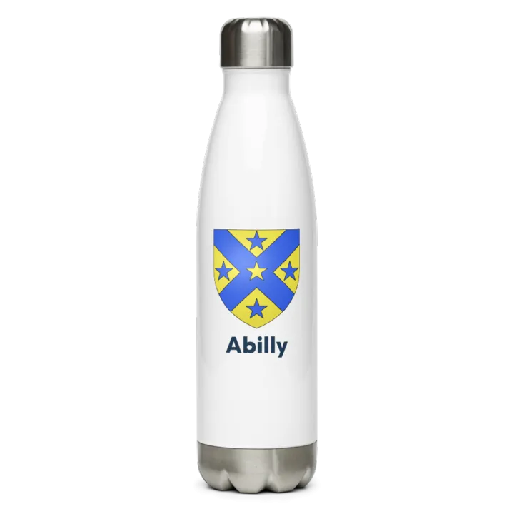 Gourde inox blason de Abilly