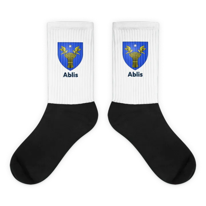Chaussettes — blason d'Ablis