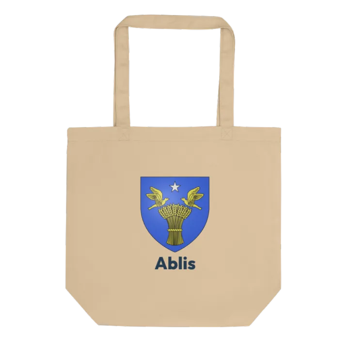Tote bag coton bio — blason d'Ablis