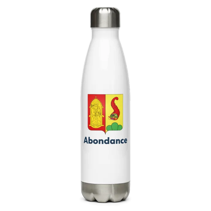 Gourde inox blason de Abondance
