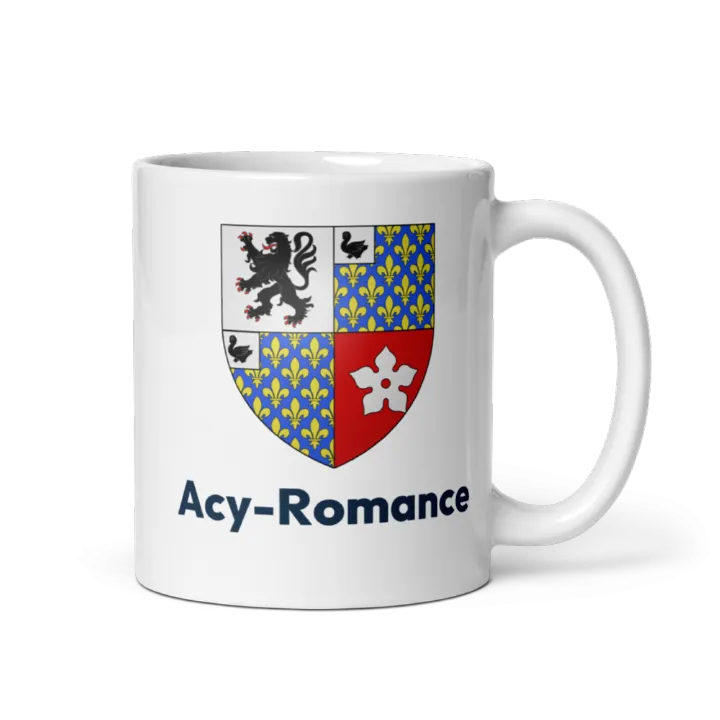 Mug blason de Acy-Romance