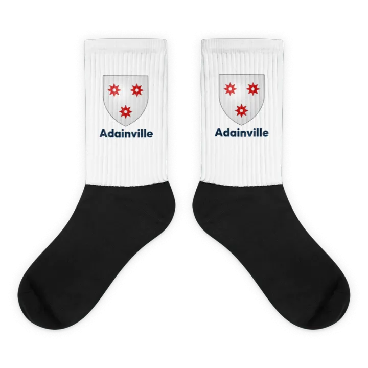 Chaussettes — blason d'Adainville