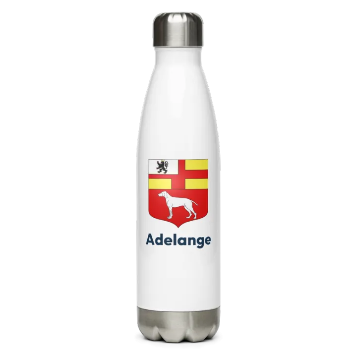 Gourde inox blason de Adelange