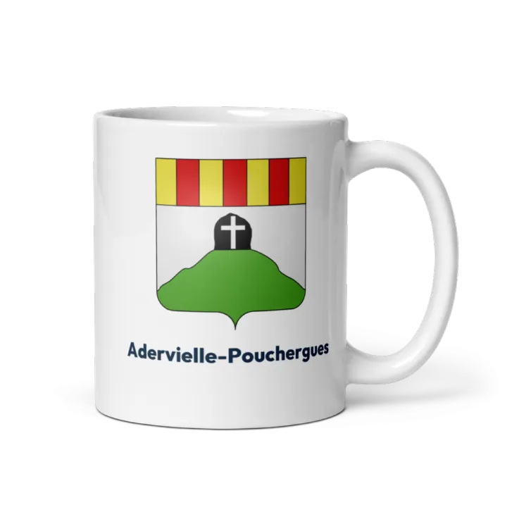 Mug blason de Adervielle-Pouchergues