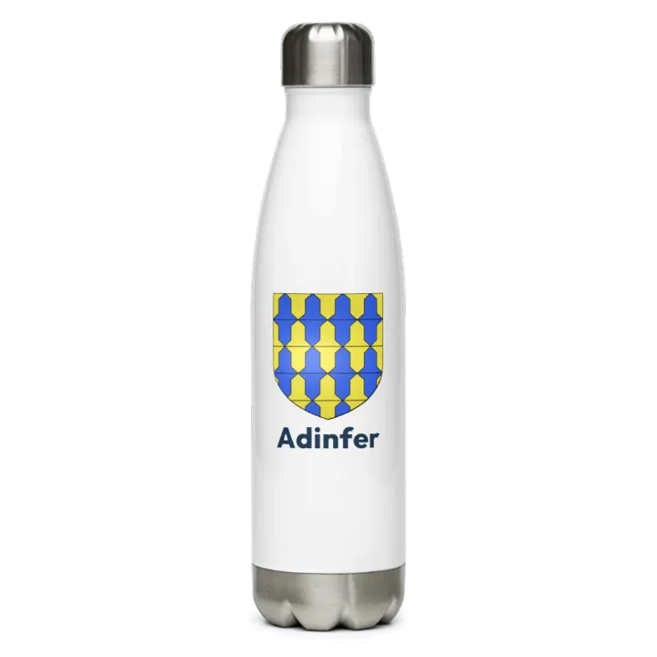 Gourde inox blason de Adinfer