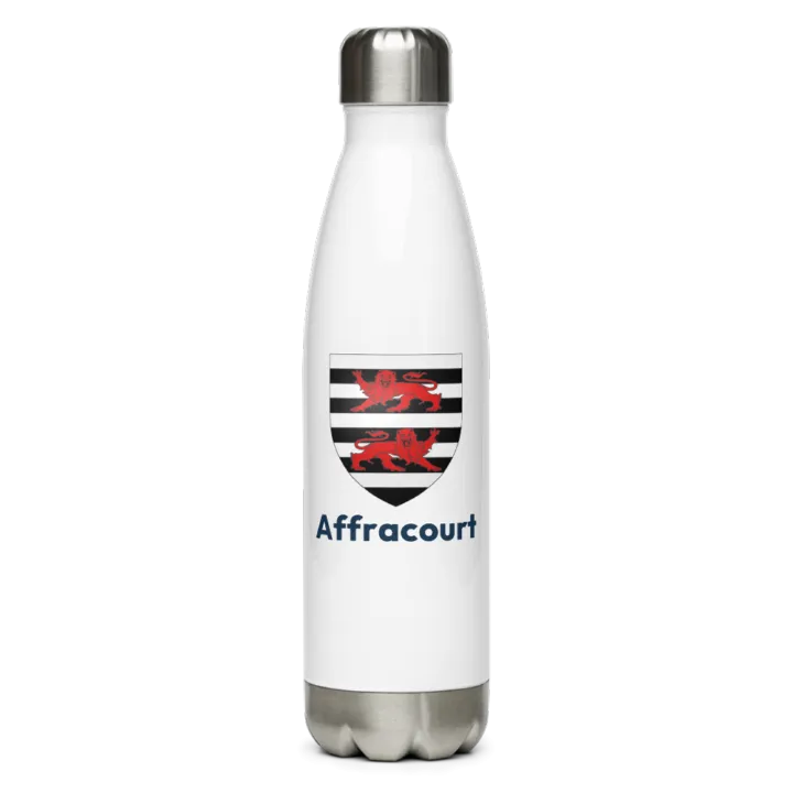 Gourde inox blason de Affracourt