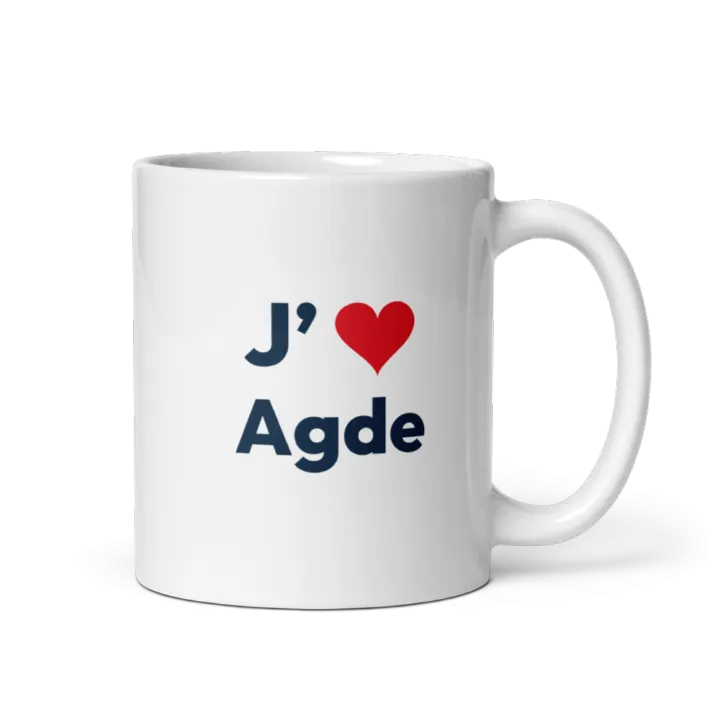 Mug « J’❤ Agde »