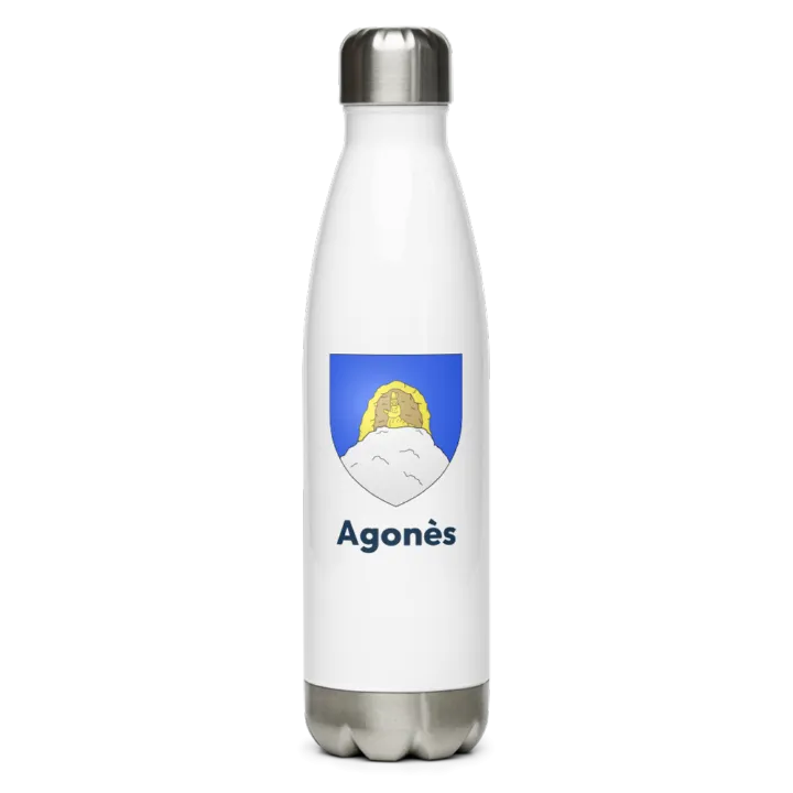 Gourde inox blason de Agonès