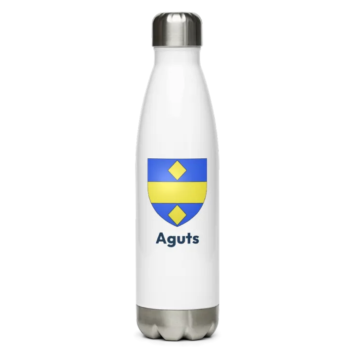 Gourde inox blason de Aguts