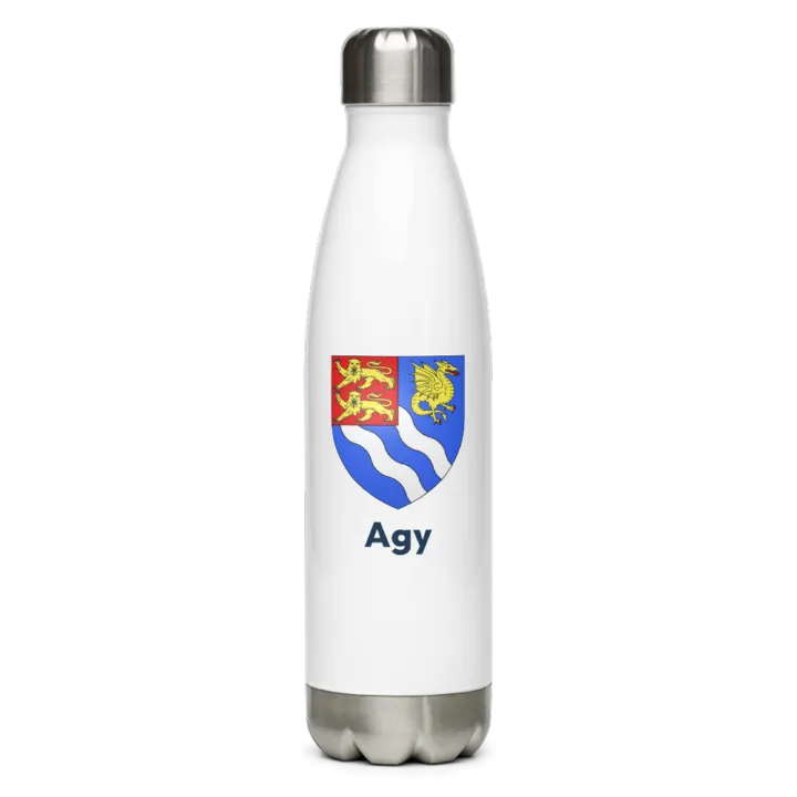Gourde inox blason de Agy