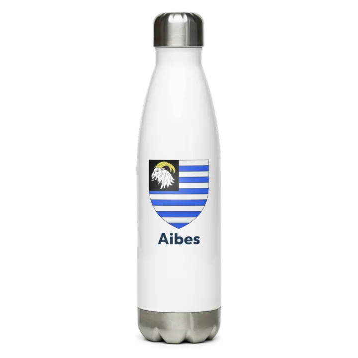 Gourde inox blason de Aibes