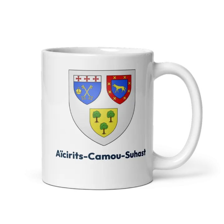 Mug blason de Aïcirits-Camou-Suhast
