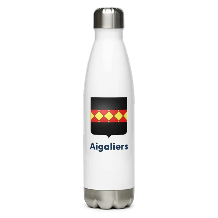 Gourde inox blason de Aigaliers