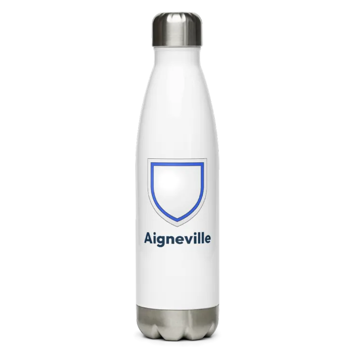 Gourde inox blason de Aigneville