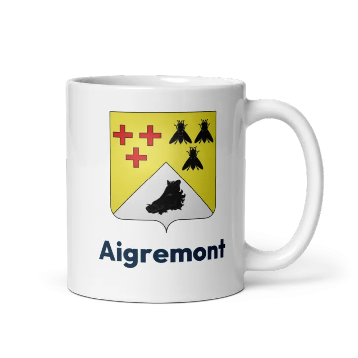 Mug blason de Aigremont