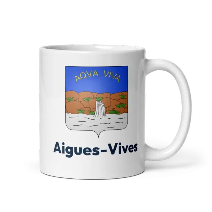 Mug blason de Aigues-Vives