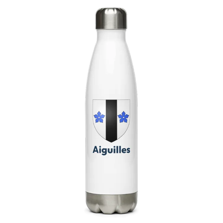 Gourde inox blason de Aiguilles