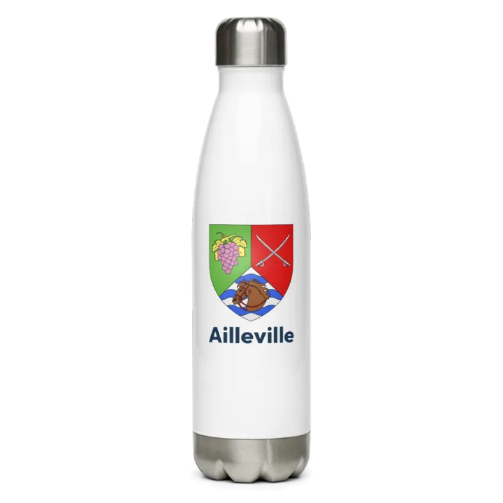 Gourde inox blason de Ailleville