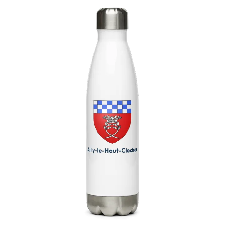 Gourde inox blason de Ailly-le-Haut-Clocher