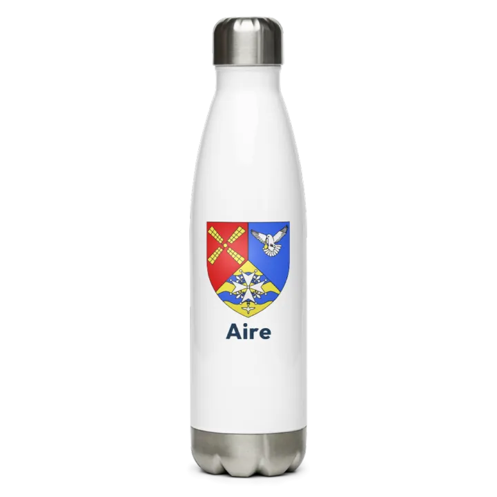 Gourde inox blason de Aire