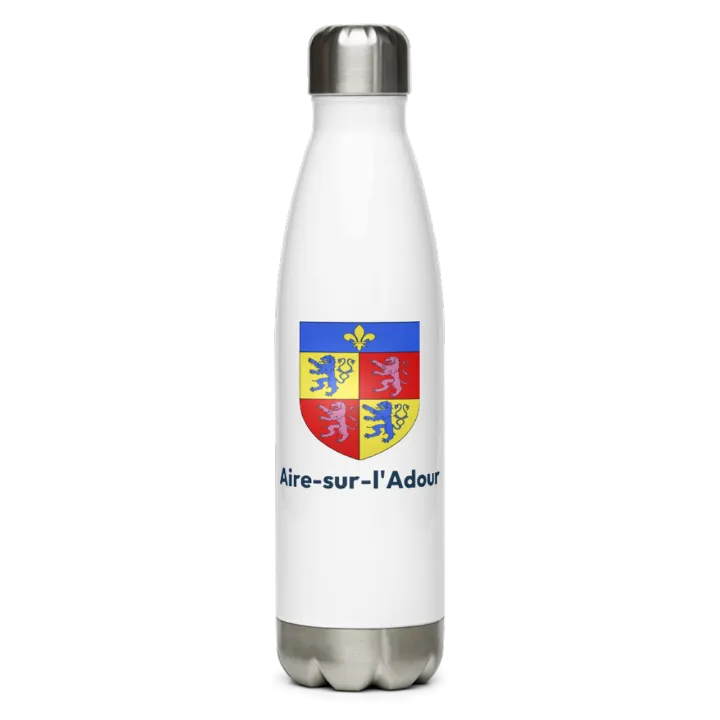 Gourde inox blason de Aire-sur-l'Adour