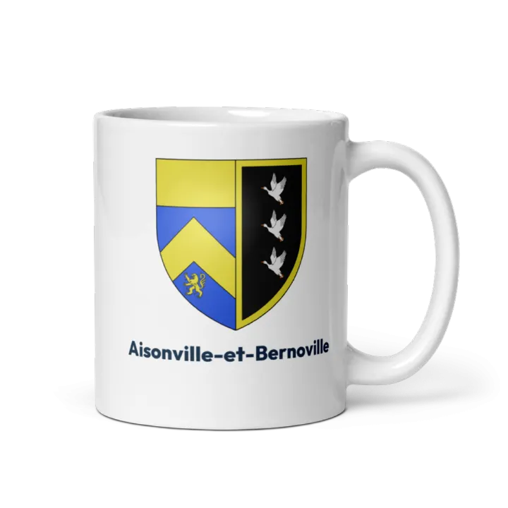 Mug blason de Aisonville-et-Bernoville