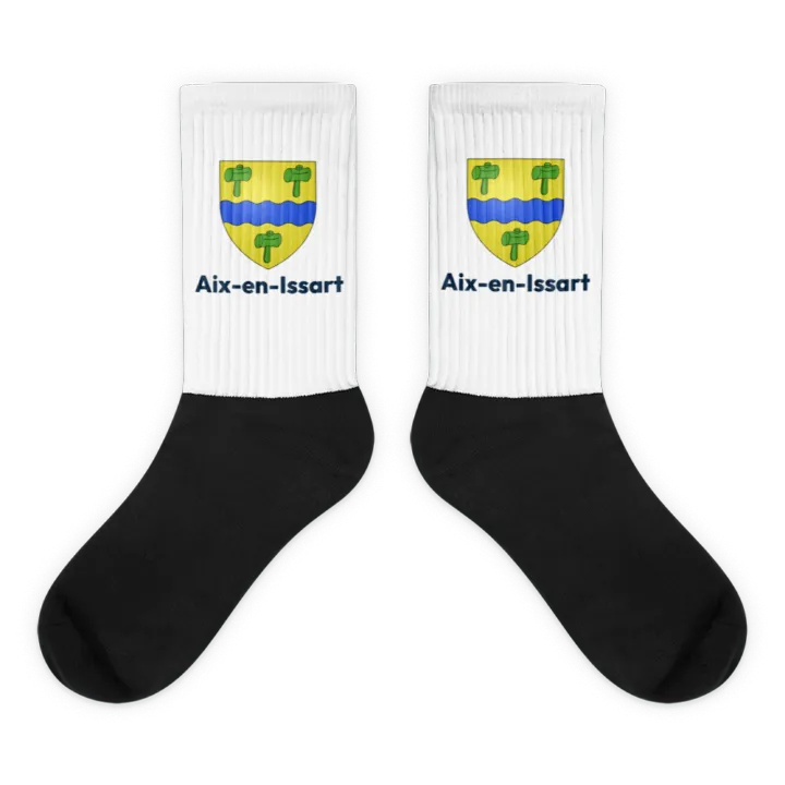 Chaussettes — blason d'Aix-en-Issart