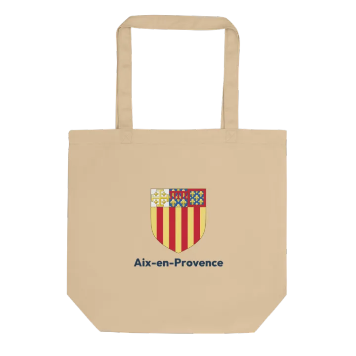 Tote bag coton bio — blason d'Aix-en-Provence