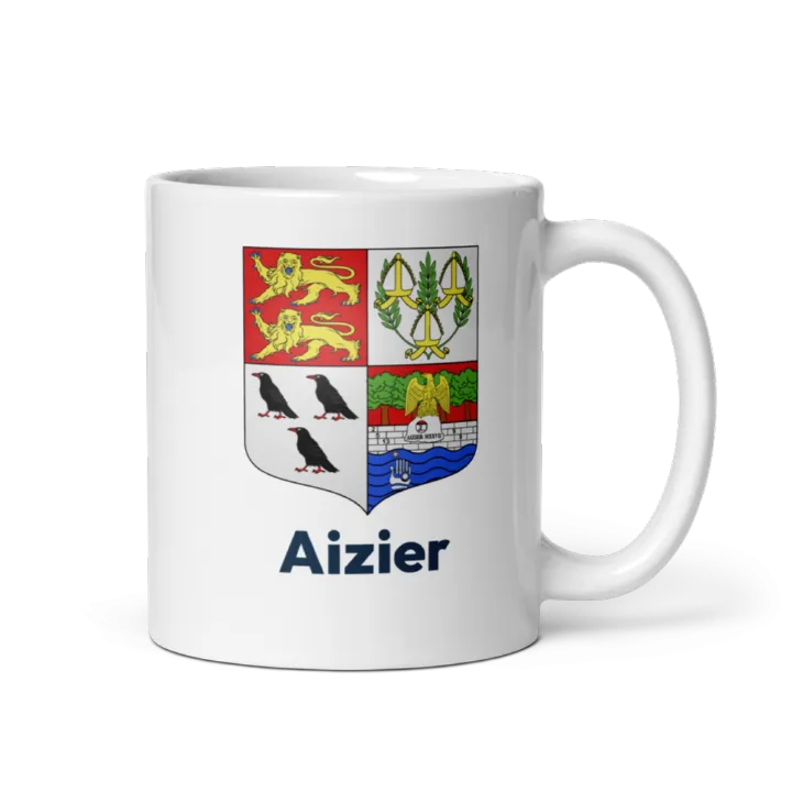 Mug blason de Aizier