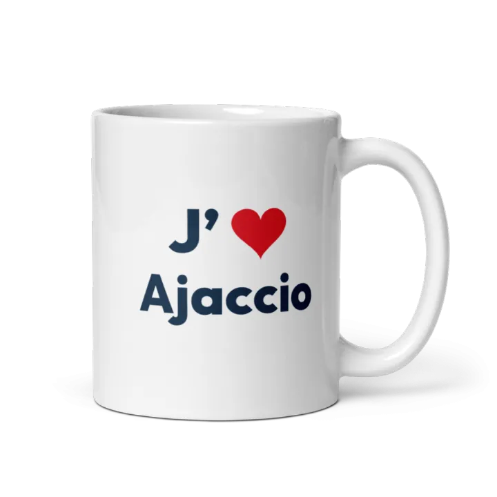 Mug « J’❤ Ajaccio »
