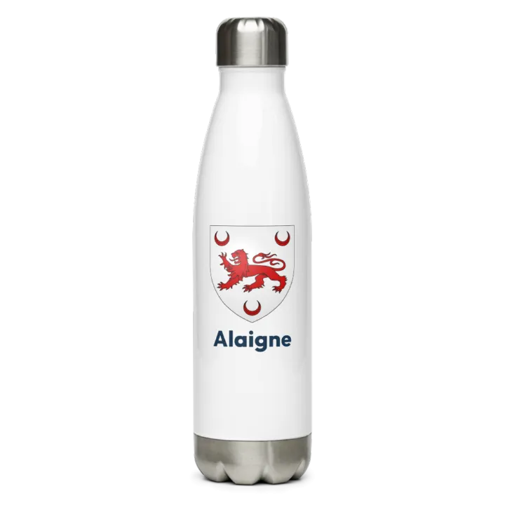 Gourde inox blason de Alaigne