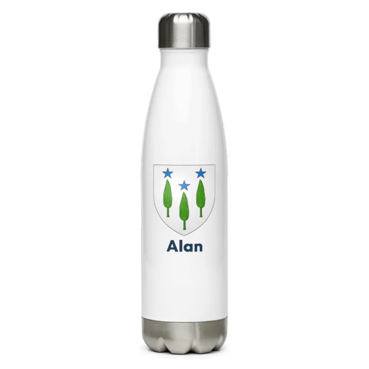 Gourde inox blason de Alan