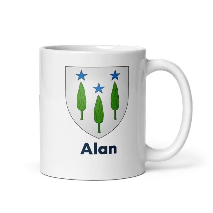 Mug blason de Alan
