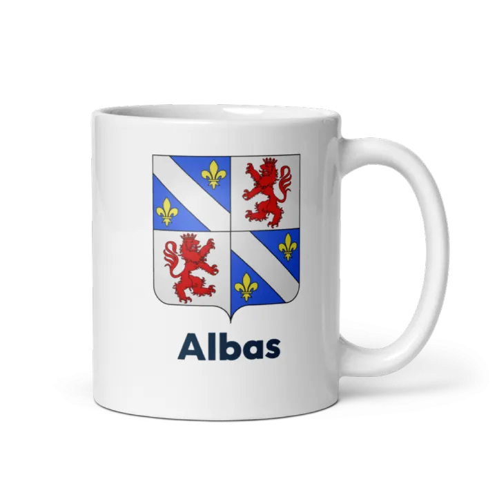 Mug blason de Albas