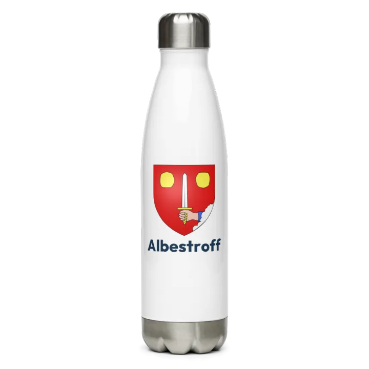 Gourde inox blason de Albestroff