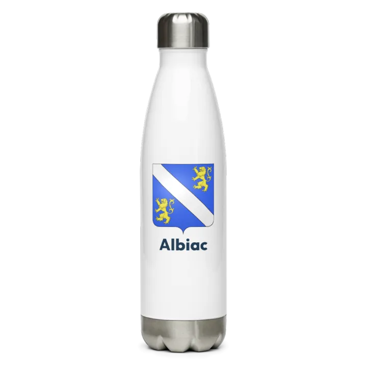Gourde inox blason de Albiac