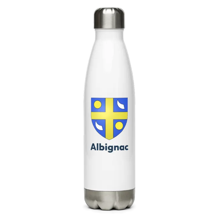 Gourde inox blason de Albignac