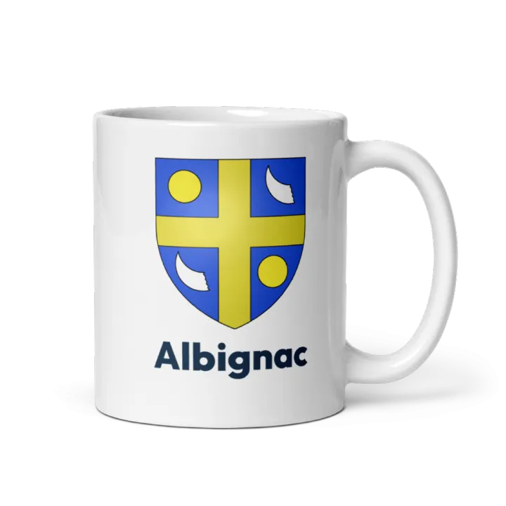 Mug blason de Albignac