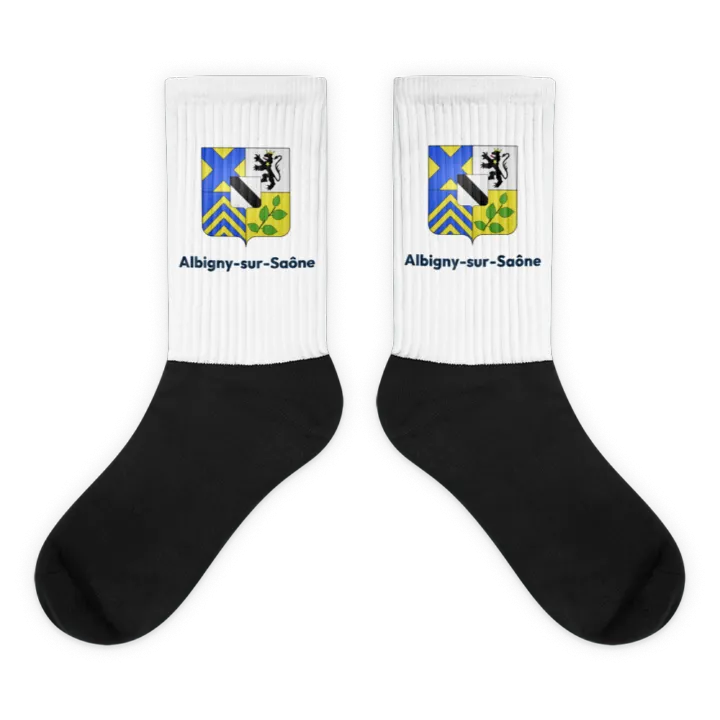 Chaussettes — blason d'Albigny-sur-Saône