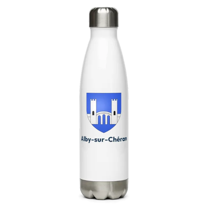Gourde inox — blason d'Alby-sur-Chéran