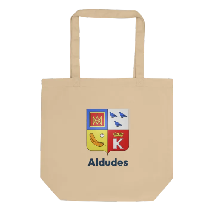 Tote bag coton bio — blason d'Aldudes