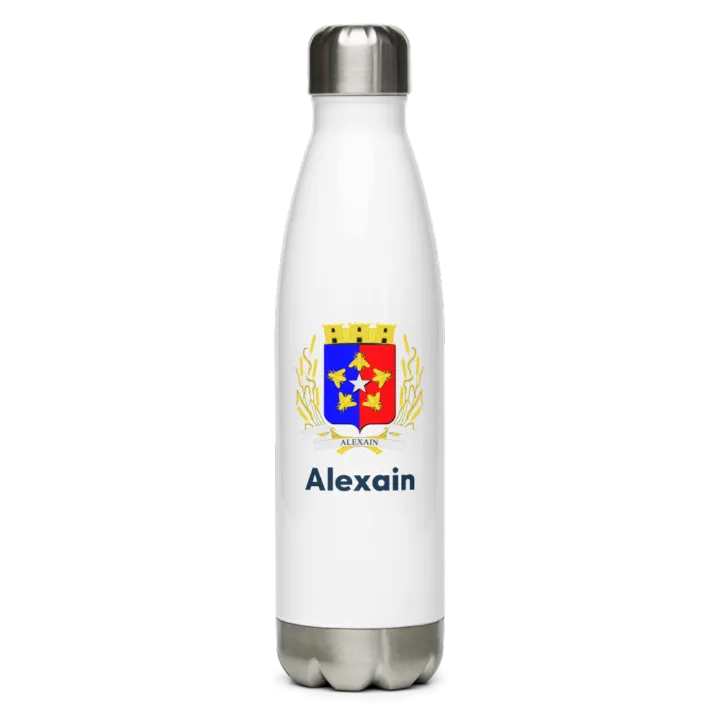 Gourde inox blason de Alexain
