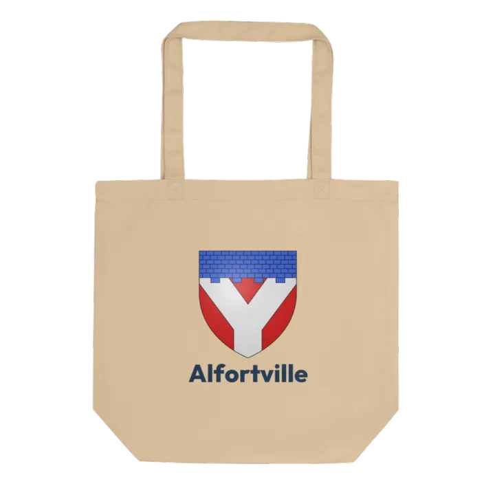 Tote bag coton bio — blason d'Alfortville