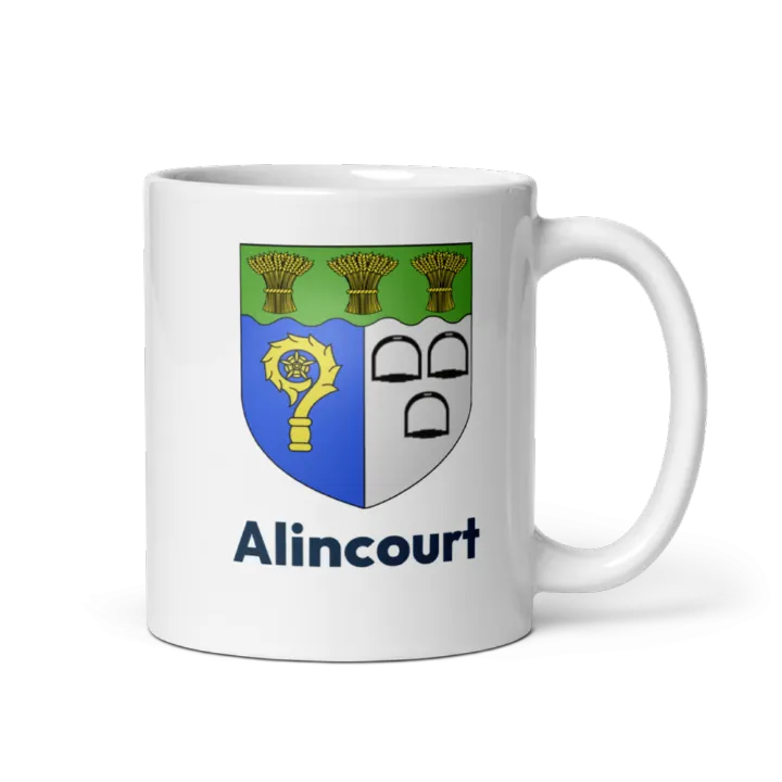Mug blason de Alincourt