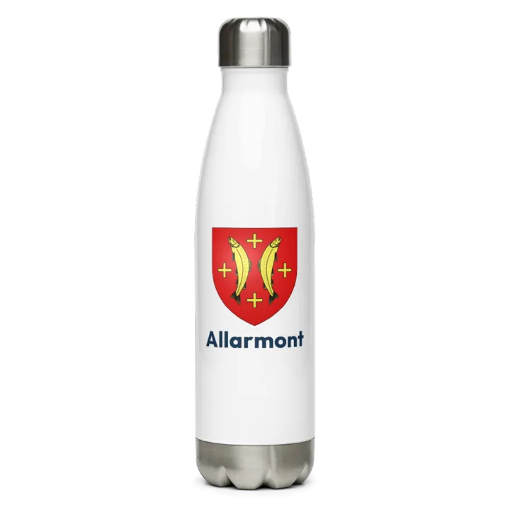 Gourde inox blason de Allarmont