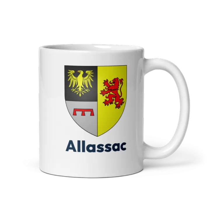 Mug blason de Allassac