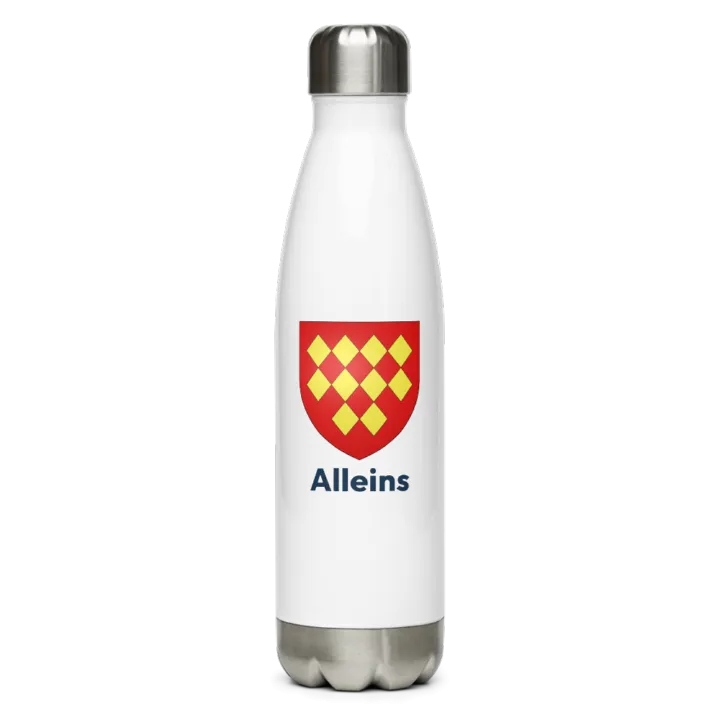 Gourde inox blason de Alleins