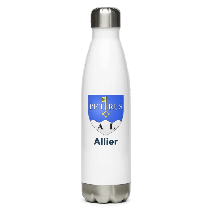 Gourde inox blason de Allier